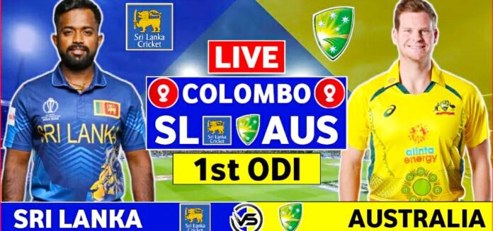 SL vs AUS 1st ODI LIVE